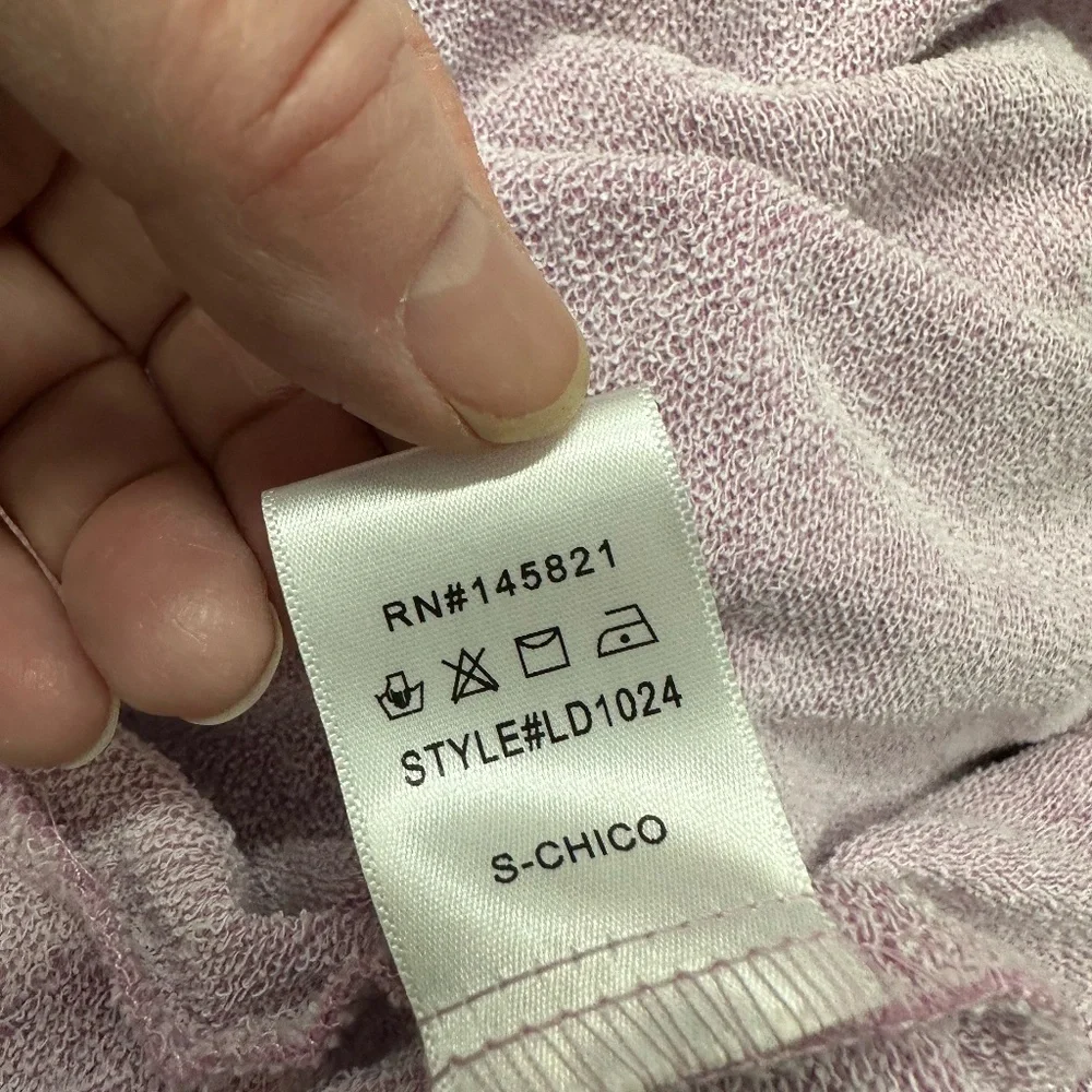 Light Weight French Terry Baby Doll Hi Low Dress Multiple Sizes - Picture 5 of 6